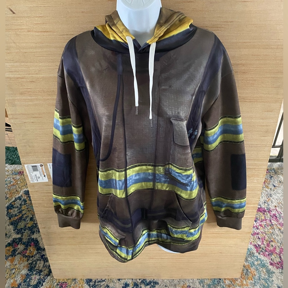 Fire rescue hoodie size medium